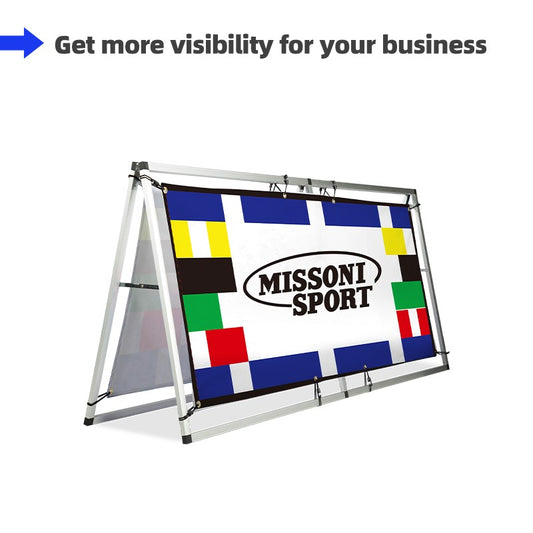 A-Frame Banner Stand - Dubai Banners