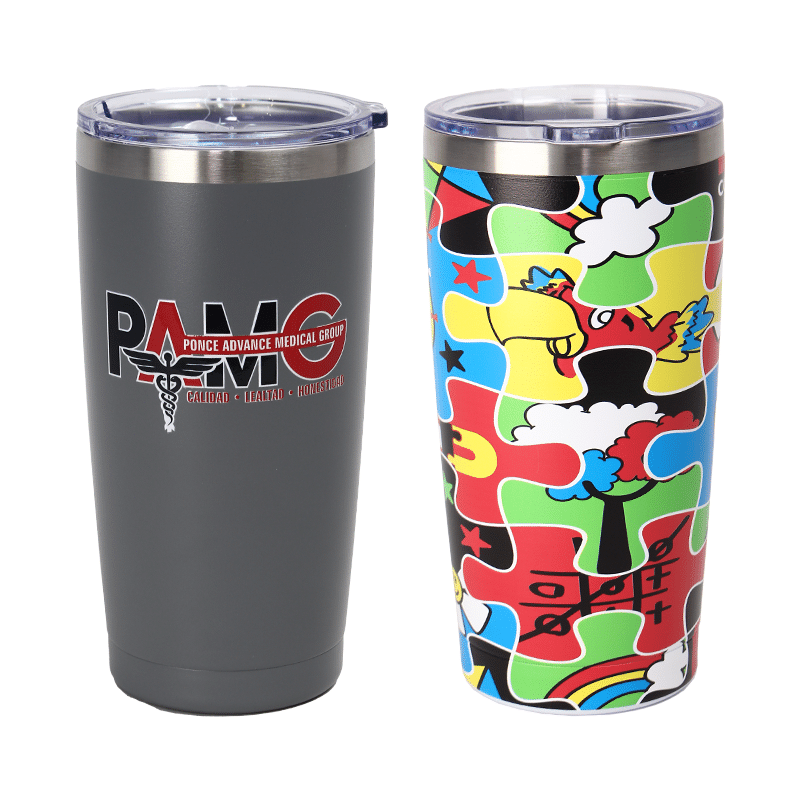 20oz 304 Stainless Steel Travel Mug - Dubai Banners