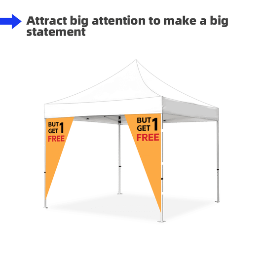 Tent Corner Banner - Dubai Banners