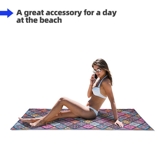 Custom Beach Blanket - Dubai Banners