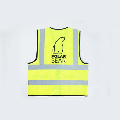 Safety Vest With Zipper Closure - Dubai Banners