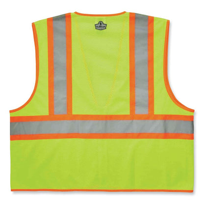 Safety Vest With Zipper Closure