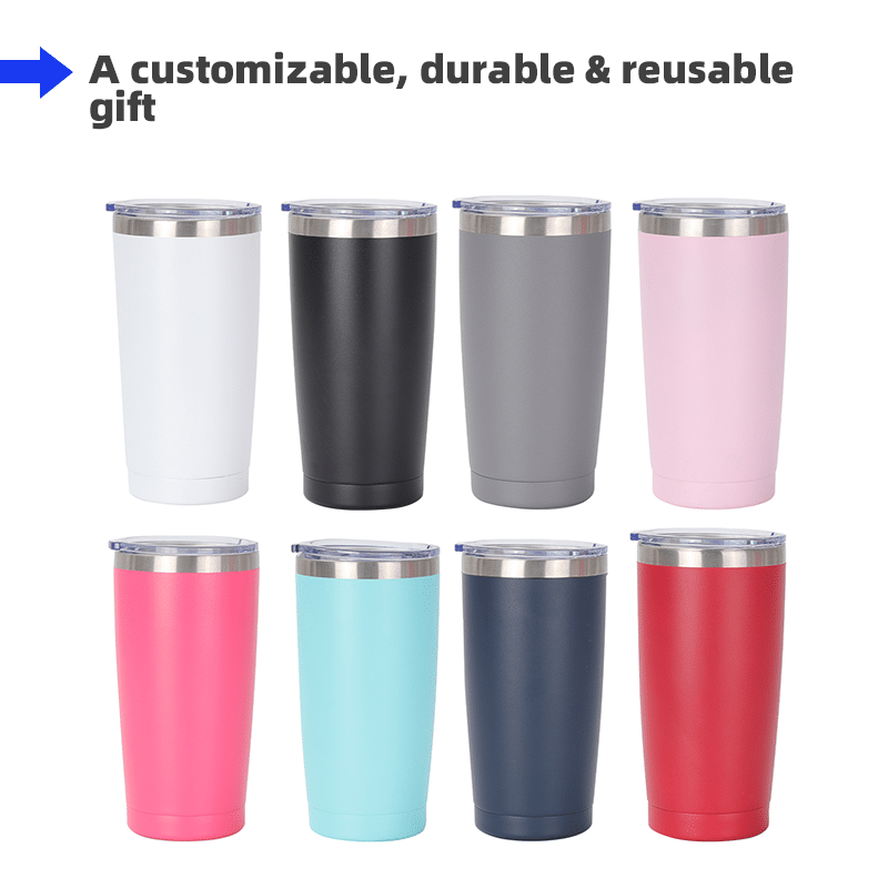 20oz 304 Stainless Steel Travel Mug - Dubai Banners