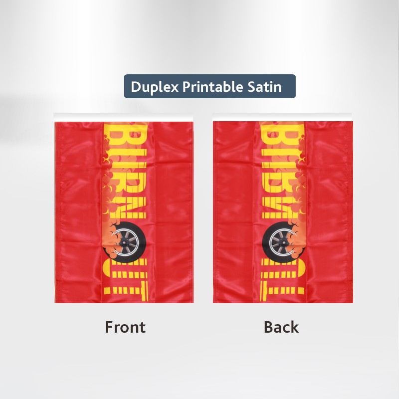 Duplex Printing Custom Pole Sleeve Flags - Dubai Banners