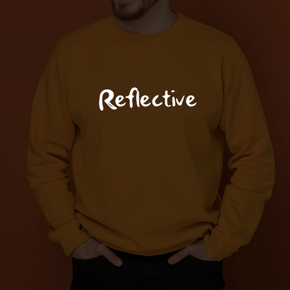 Custom Crew Neck Fleece-Reflective Print - Dubai Banners