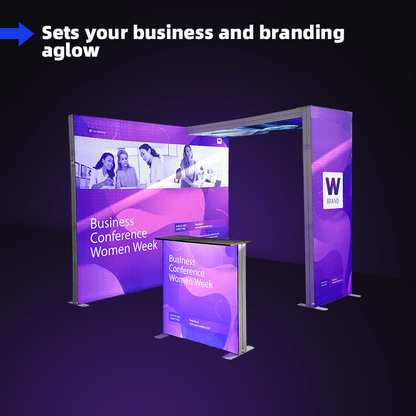 Tradeshow SEG Modular Lightbox Display Kit A - Dubai Banners